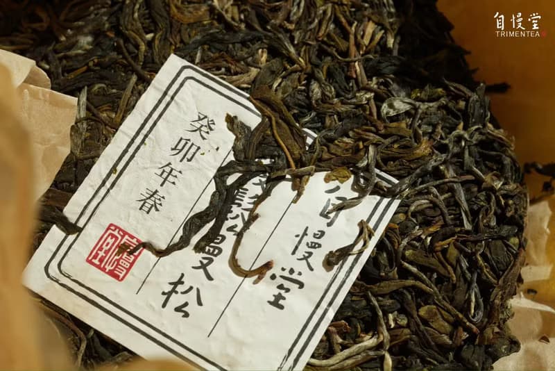 自慢堂 曼松 生普 普洱茶餅