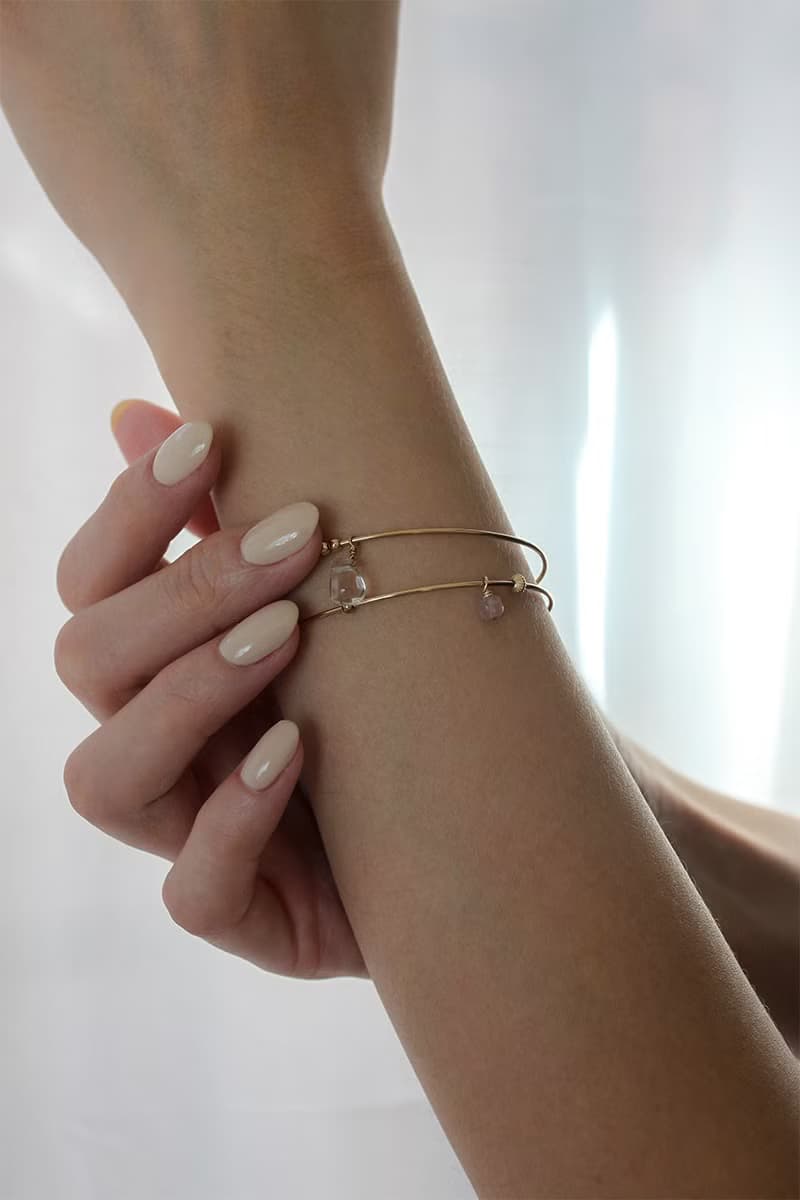 【禮物】許願手環 - 潘朵拉之鑰-鋯石情鎖 14K注金手環