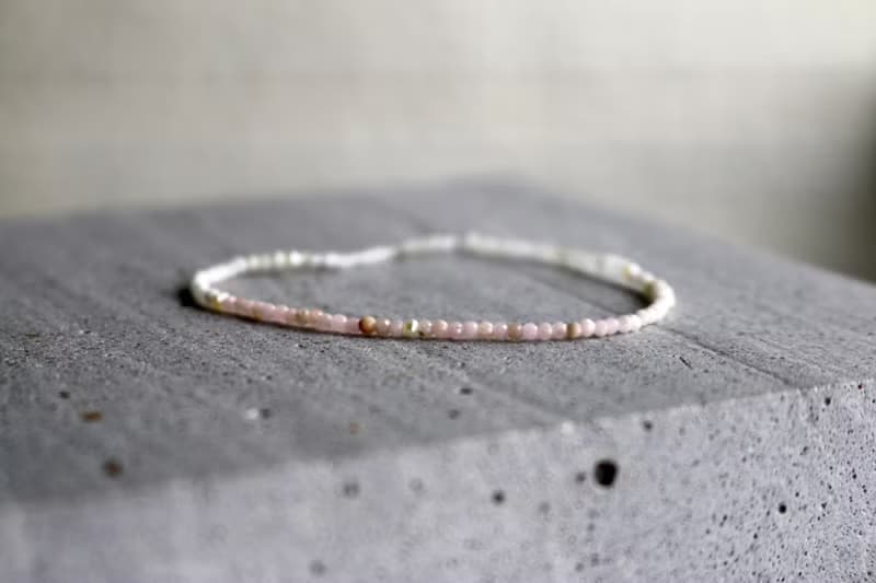 迷你粉紅澳寶 手環 珍珠 - 正好 -