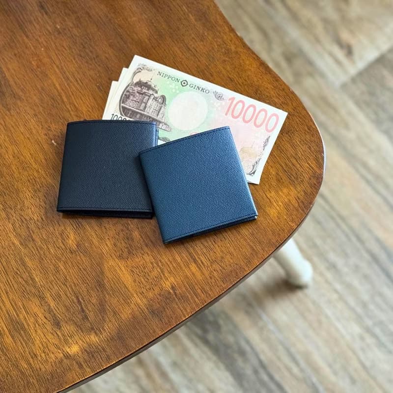 日本製【FLAT 輕便短夾】革職人 薄短夾 無卡片夾層