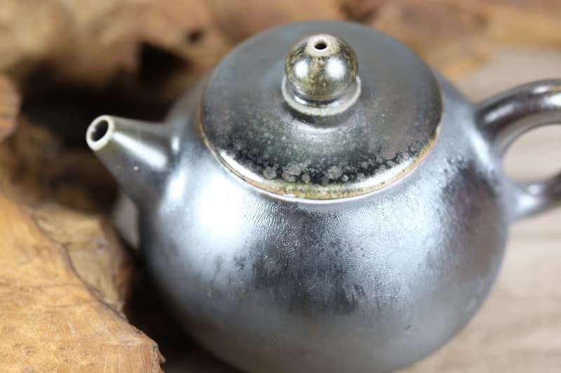 【母親節禮物】240ml 天然落灰 柴燒茶壺 名家葉敏祥手作