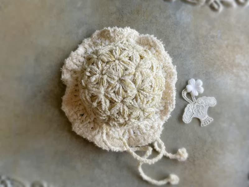 Knitting 生命之花束口袋 - 恬靜