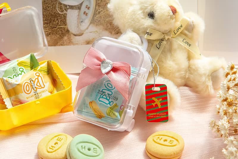 創意行李箱餅乾(馬卡龍夾心餅2個入)