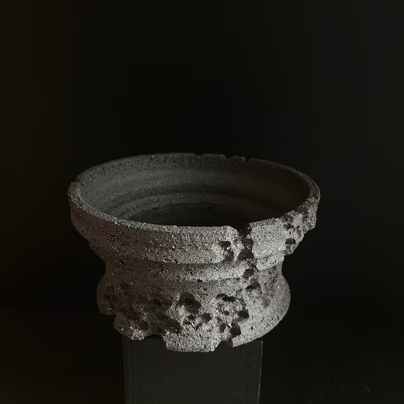 FLYER 塊根多肉植物陶盆器 龍舌蘭象牙宮象足漆樹盆器 粗陶系列