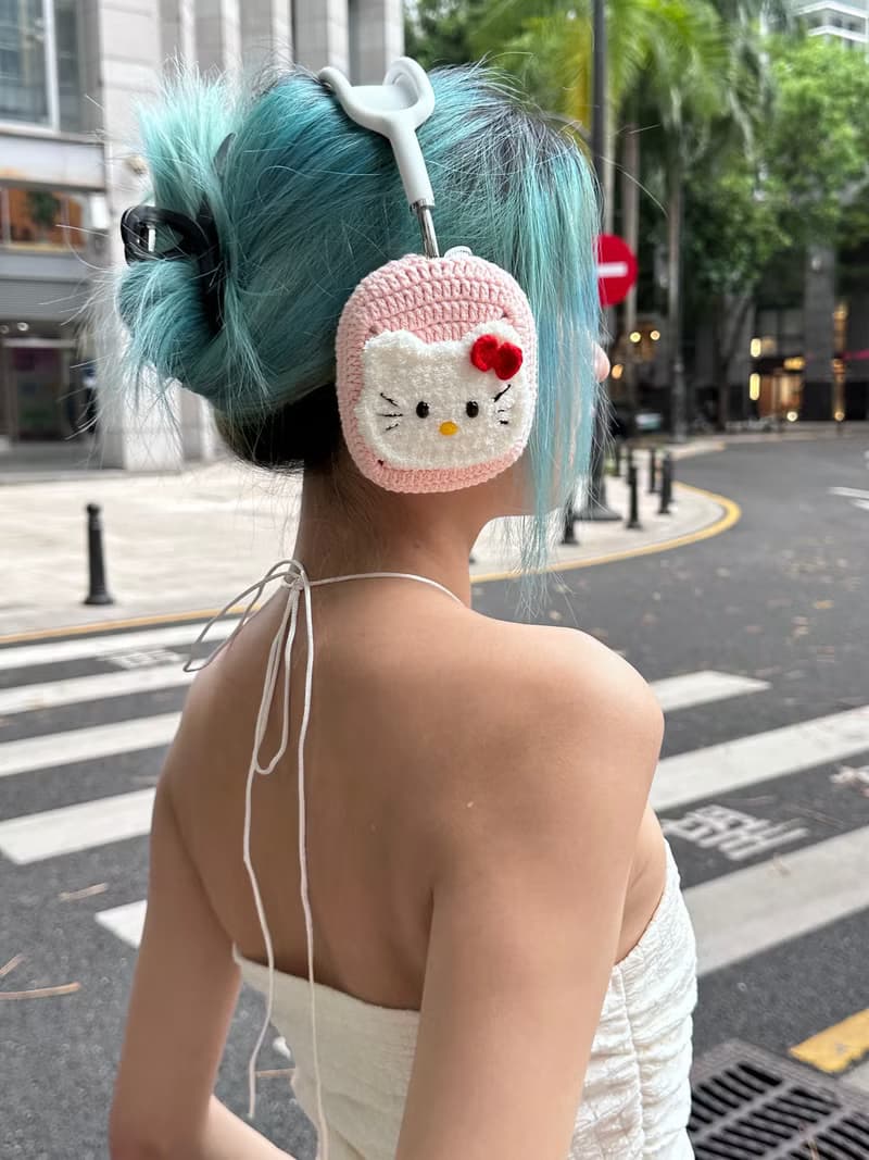 原創設計粉色可愛貓咪女生禮物AirPod Max索尼XM5保護套