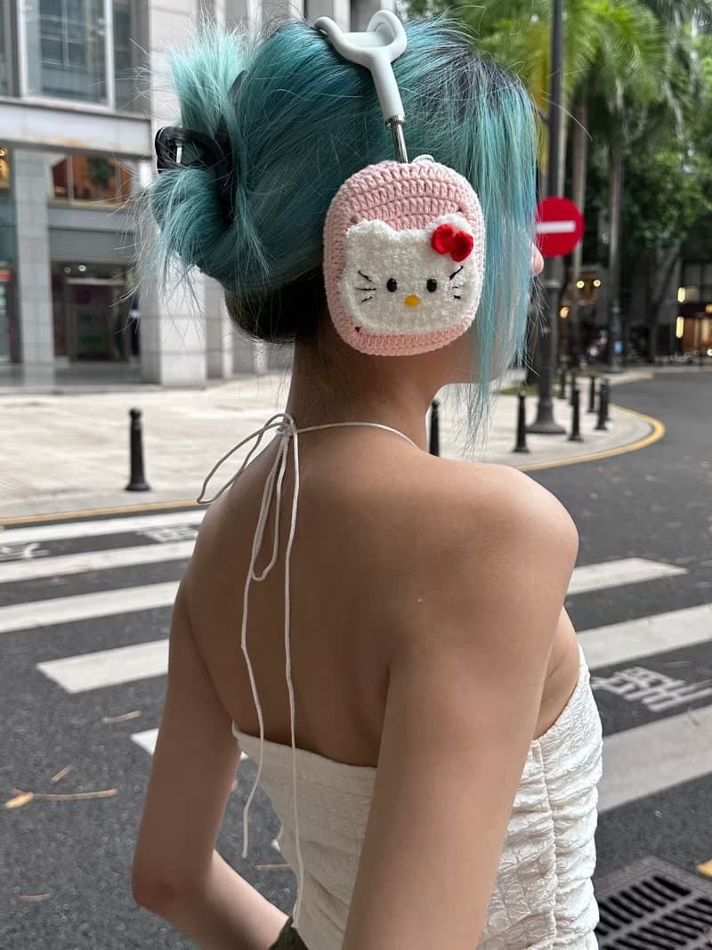 原創設計粉色可愛貓咪女生禮物AirPod Max索尼XM5保護套