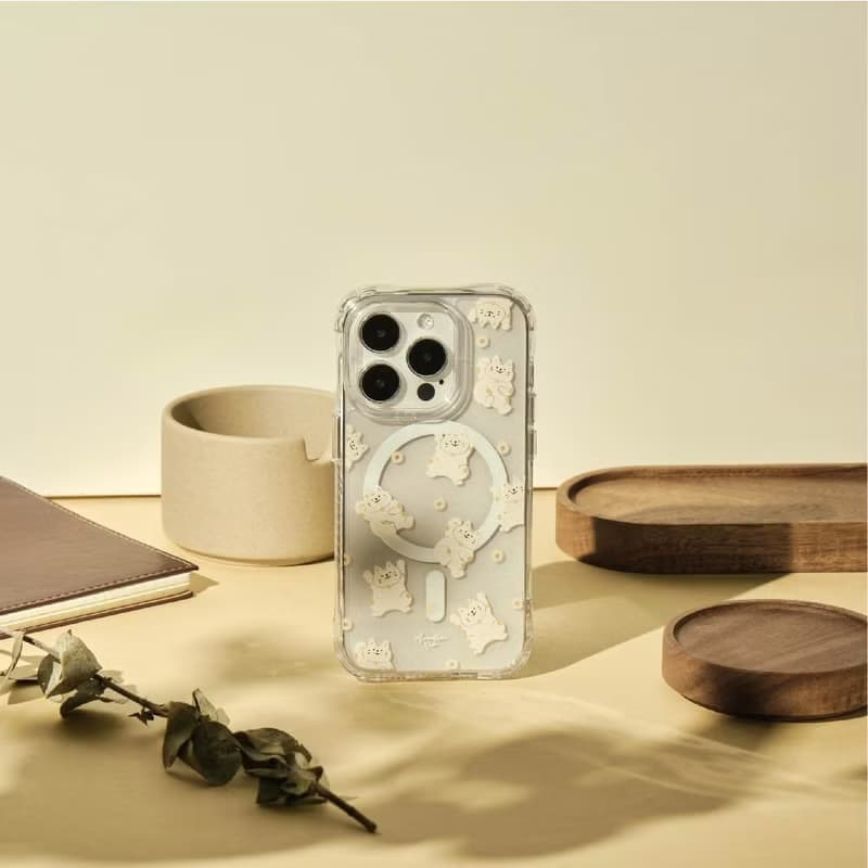 Mandie招財貓貓抗黃防摔MagSafe iPhone手機殼