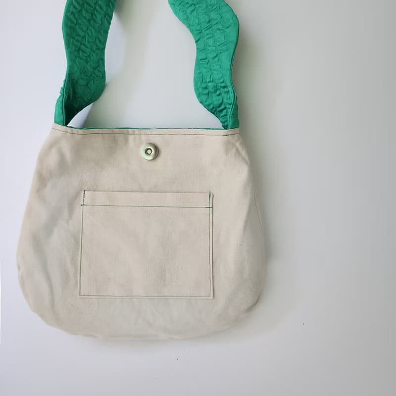 Handmade mini bone-bone bag