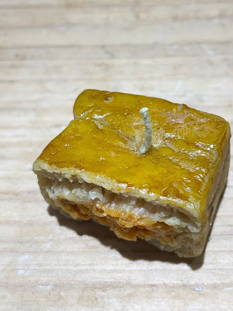 鳳梨酥蠟燭