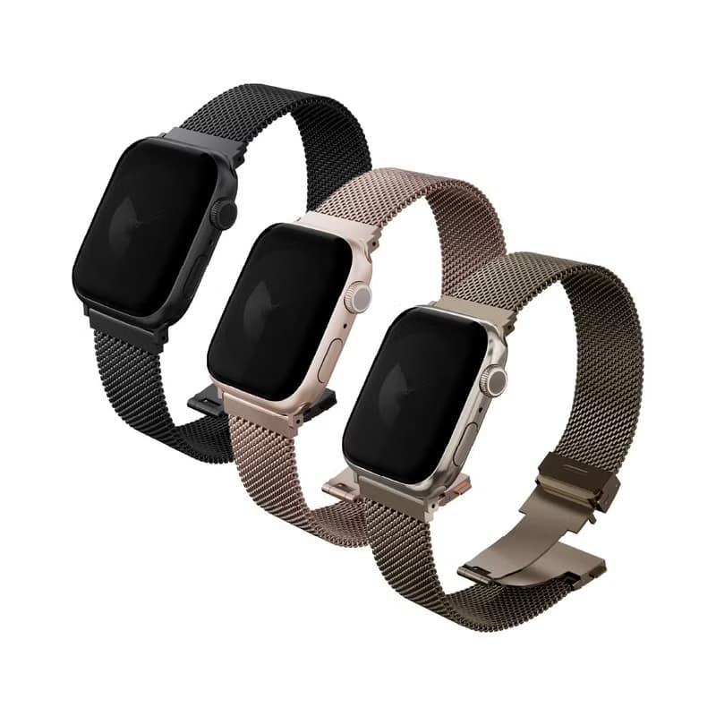 Apple Watch S10/Ultra Dante Pro 不鏽鋼米蘭磁扣錶帶 多色