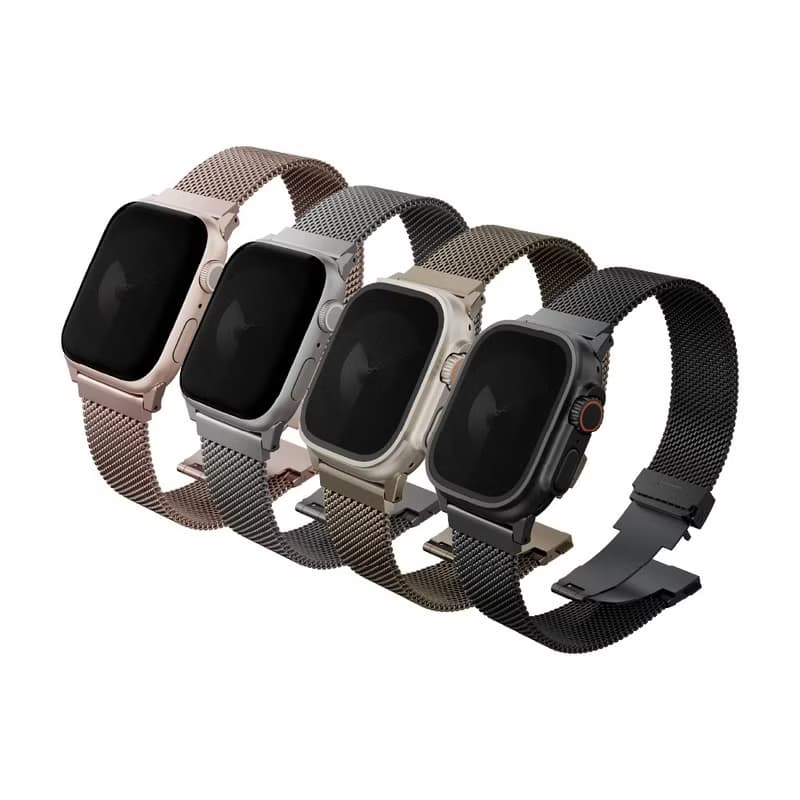 Apple Watch S10/Ultra Dante Pro 不鏽鋼米蘭磁扣錶帶 多色