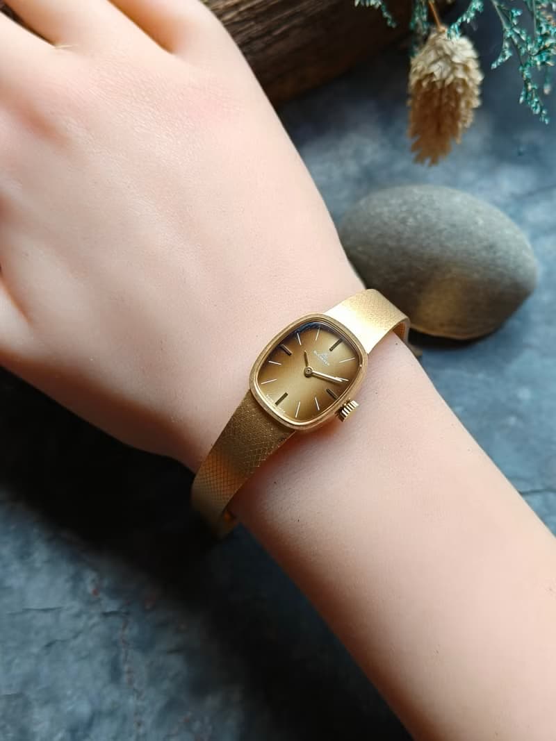 Bucherer寶齊萊 新古董錶 機械手上鍊錶