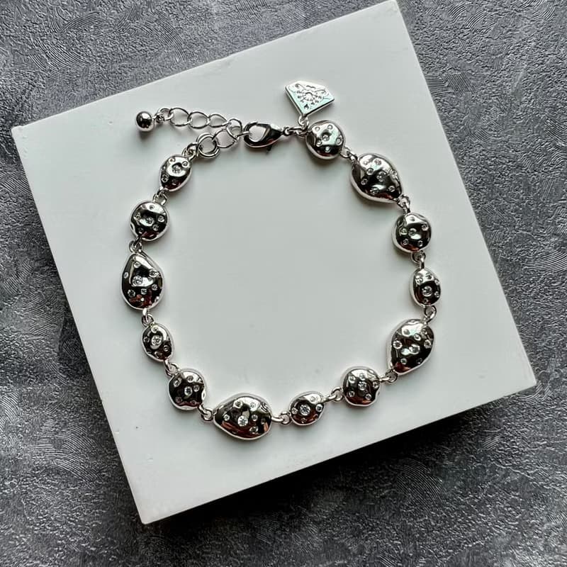 奇幻星蝕鑲鑽手鍊 設計款/隕石/星體/宇宙