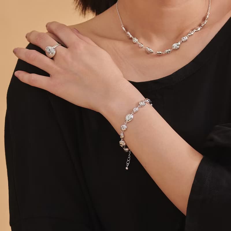 奇幻星蝕鑲鑽手鍊 設計款/隕石/星體/宇宙