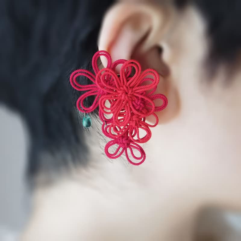 かたっぽイヤーカフ　おとぎ艶々