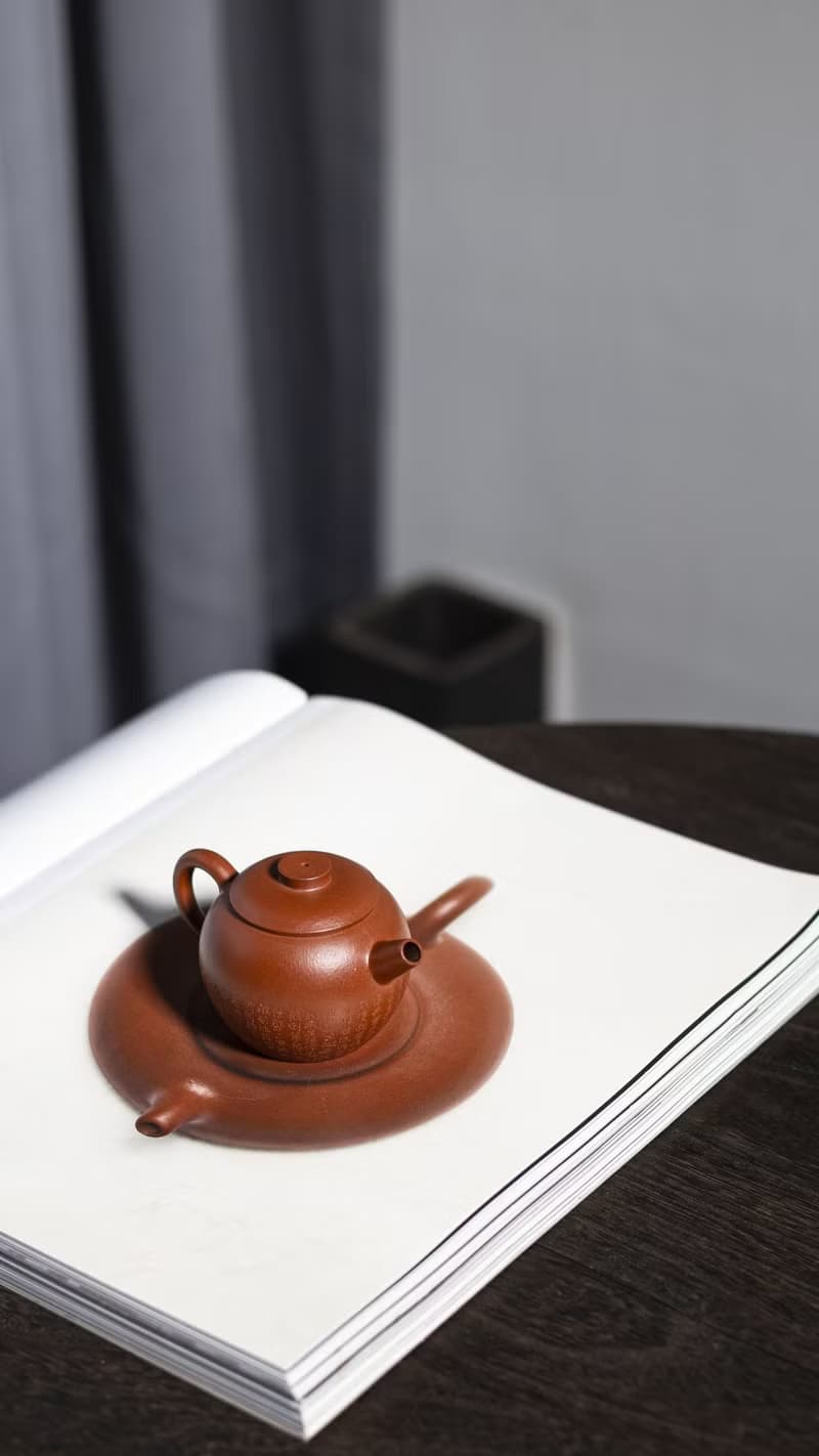 送禮紫砂壺茶壺巨轮壶 100cc 轻胚  把玩器 以平刀 边款字   全手