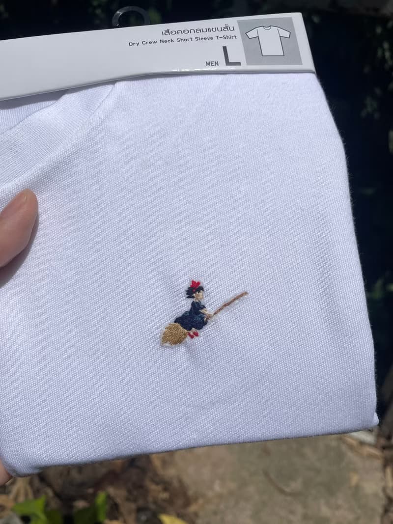 Custom Made - Minimal Hand embroidery T-shirt