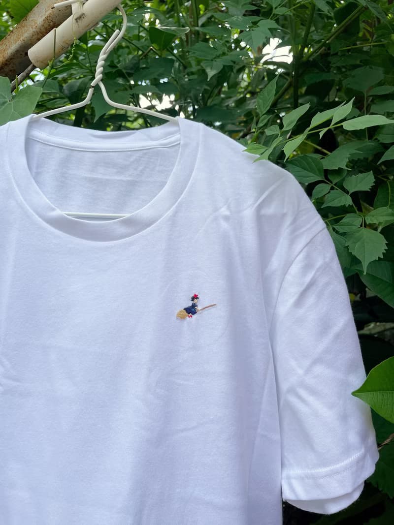 Custom Made - Minimal Hand embroidery T-shirt