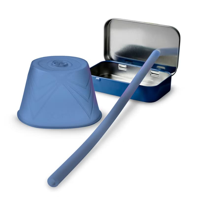 杯套吸管口袋組【2 size】-美國GoSili