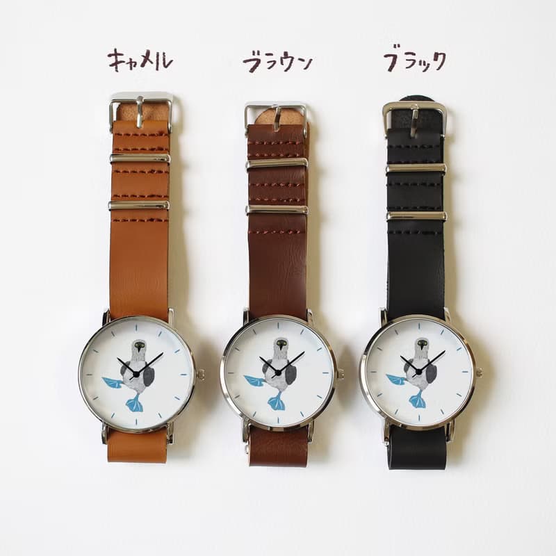 アオアシカツオドリの腕時計
