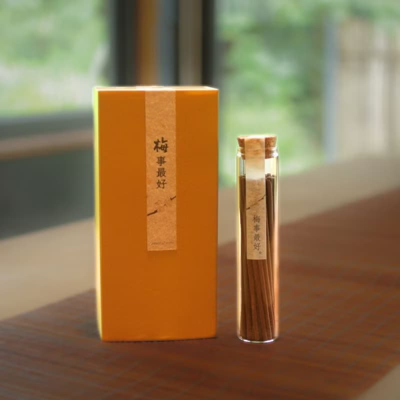 梅花風骨香是時代焦慮的解答│梅事最好-古法合香線香補充瓶35入