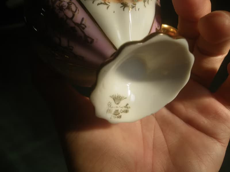 【老時光 OLD-TIME】早期日本製古典精美茶具組(一杯一盤為一組)