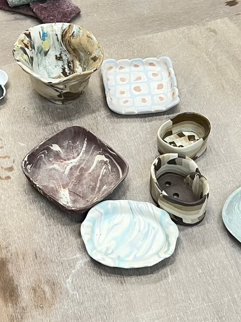 【體驗】【裝飾技法】新竹/陶藝體驗/絞胎/雲石紋瓷盤製作體驗