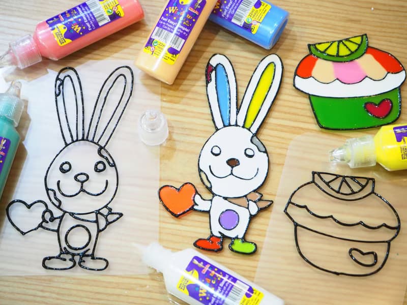 【愛玩色創意館】神奇彩繪創意貼16+2組合 MIT 繪畫教材 防疫聖品