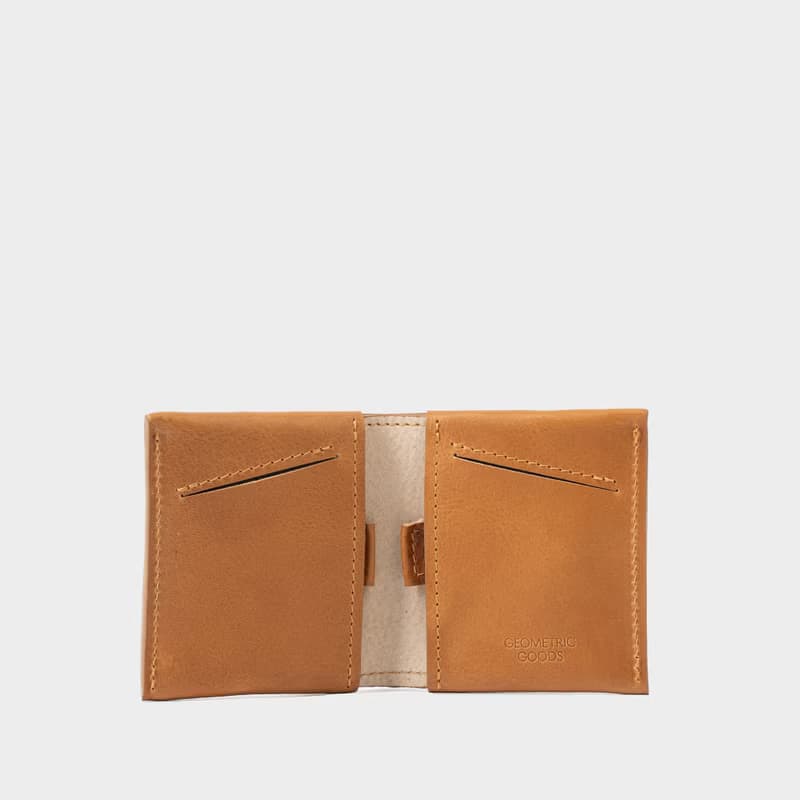 手工製作的皮革雙折錢包 2.0 | 高級義大利皮革