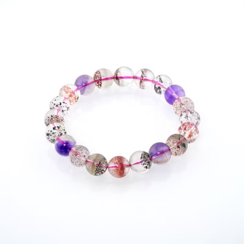 寶麗金珠寶-天然超七水晶手珠 手鍊