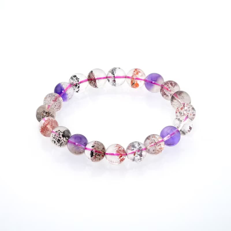 寶麗金珠寶-天然超七水晶手珠 手鍊