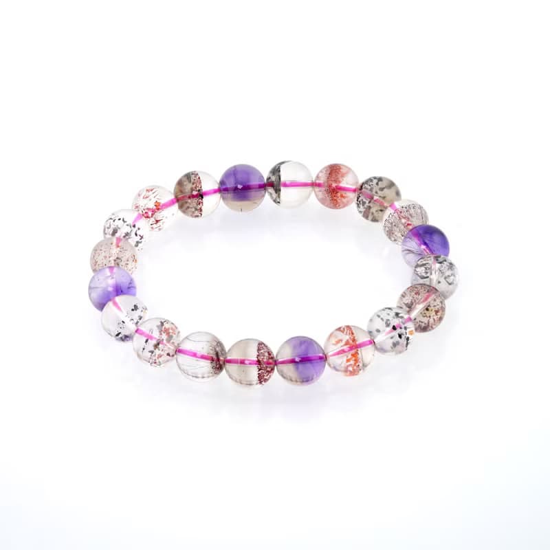 寶麗金珠寶-天然超七水晶手珠 手鍊