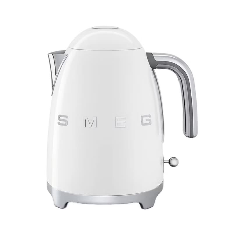 【SMEG】義大利大容量1.7L電熱水壺-珍珠白