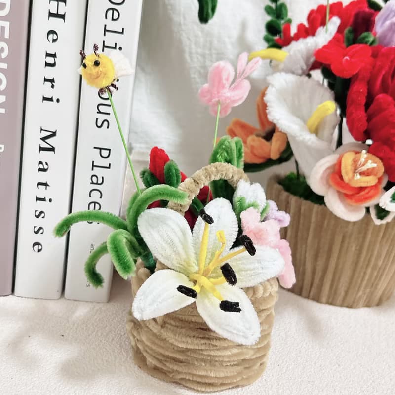 【手工訂製】滿滿心意小花籃/交換禮物升遷花禮/祝賀花禮