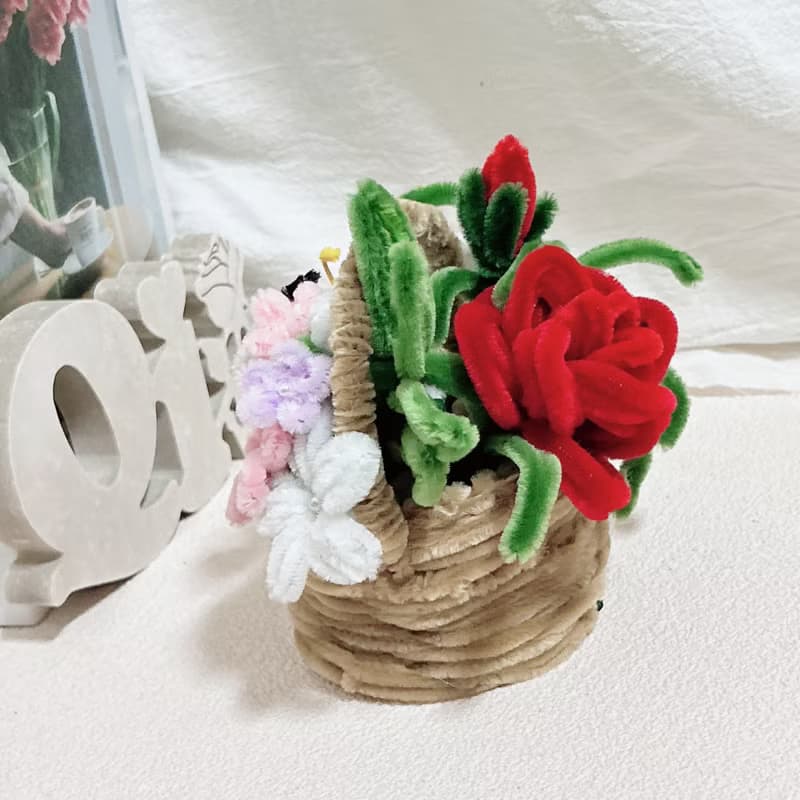 【手工訂製】滿滿心意小花籃/交換禮物升遷花禮/祝賀花禮