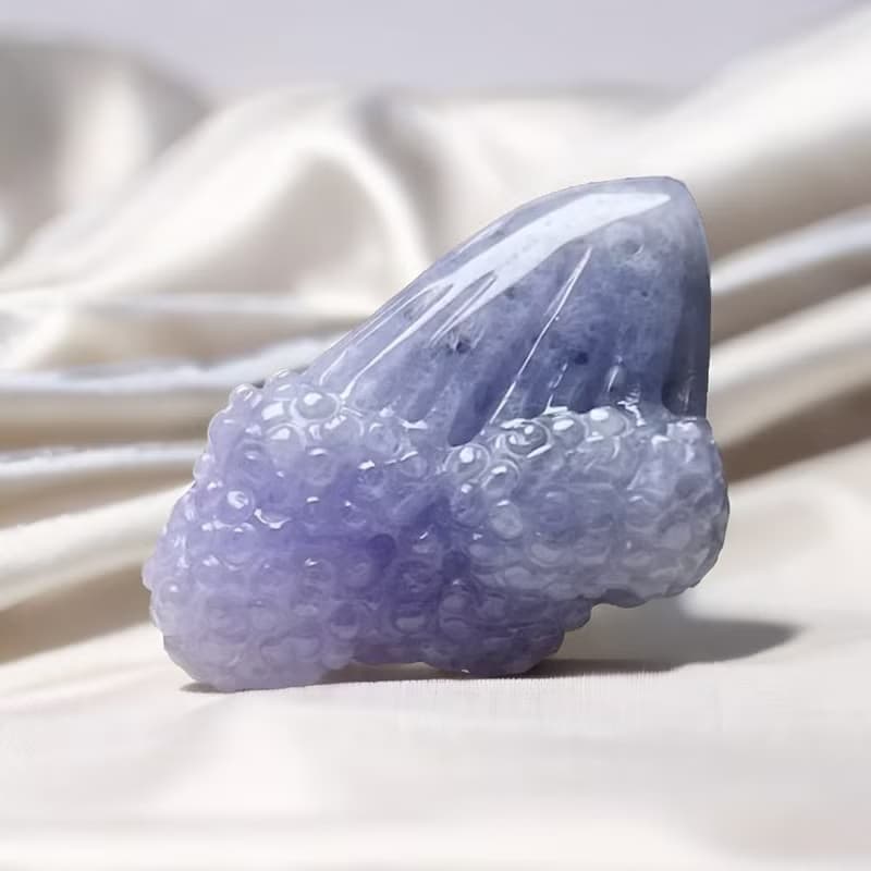 紫羅蘭翡翠花束 | 天然緬甸玉A貨翡翠 | 送禮