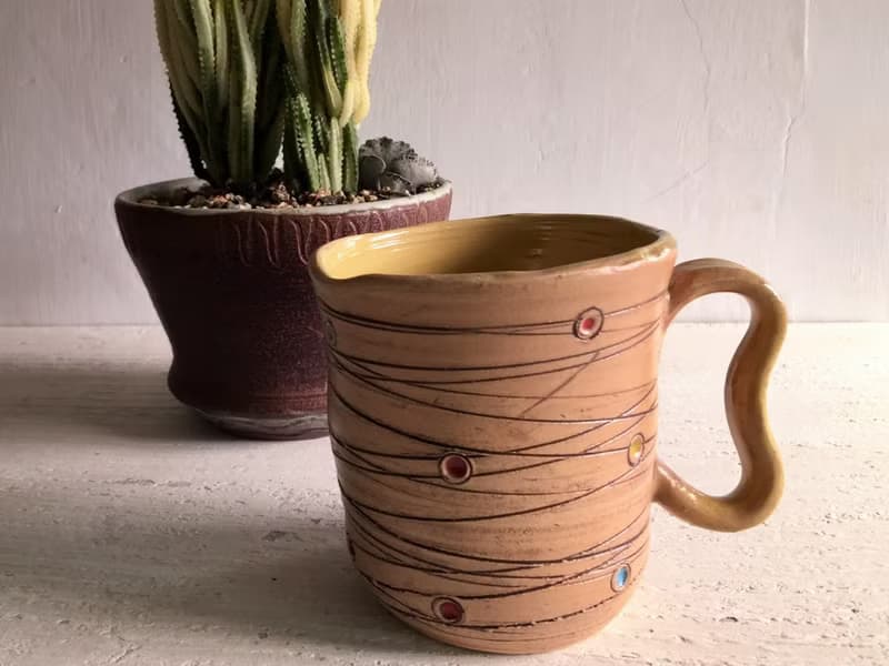 小行星與軌道咖啡杯_陶器馬克杯