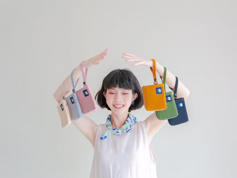 BANGS  - L型尼龍短夾 - 六色