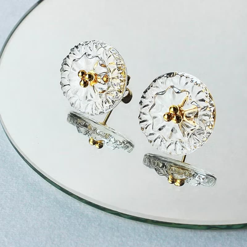 アジサイピアス/イヤリング