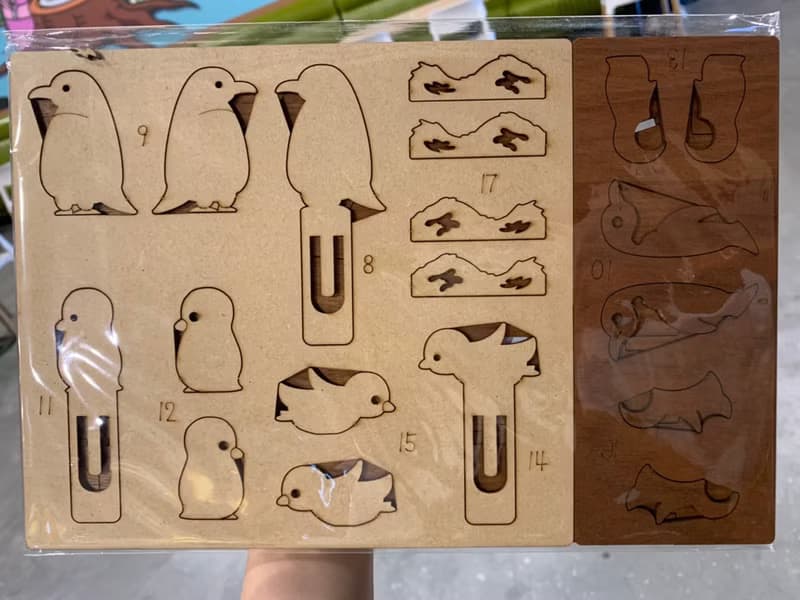 【絕版品優惠】【手作DIY】企鵝書籤 收納 文具 辦公室