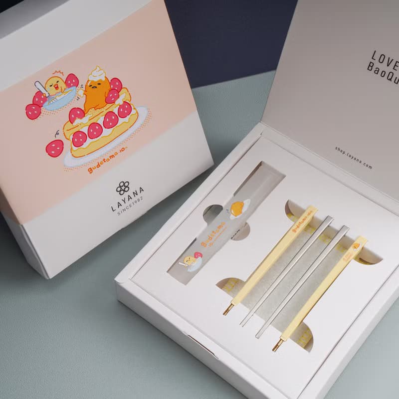 【蛋黃哥】零接觸隨身筷