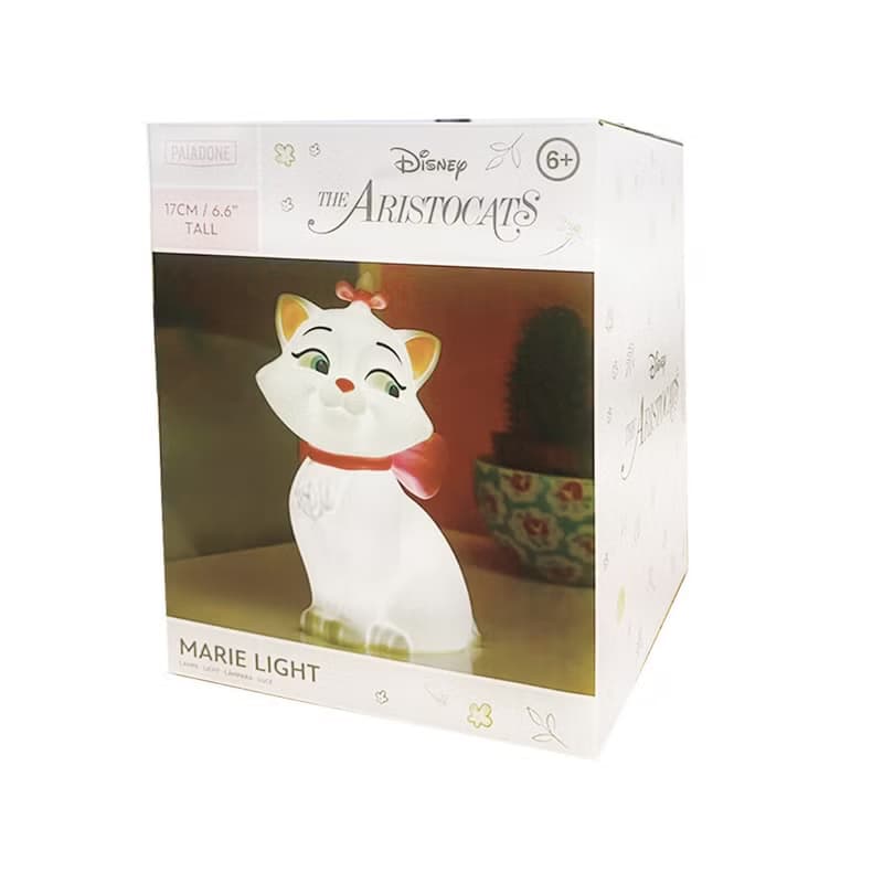 Disney 迪士尼 富貴Marie瑪麗貓3D立體造型夜燈