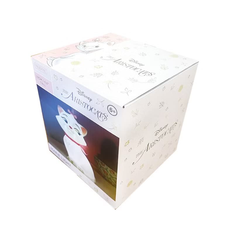 Disney 迪士尼 富貴Marie瑪麗貓3D立體造型夜燈