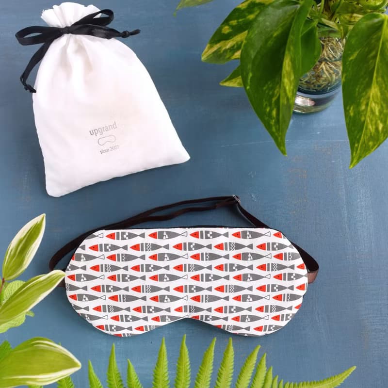 日本眼罩  Fish|Red|有附收納袋|免費禮品包裝