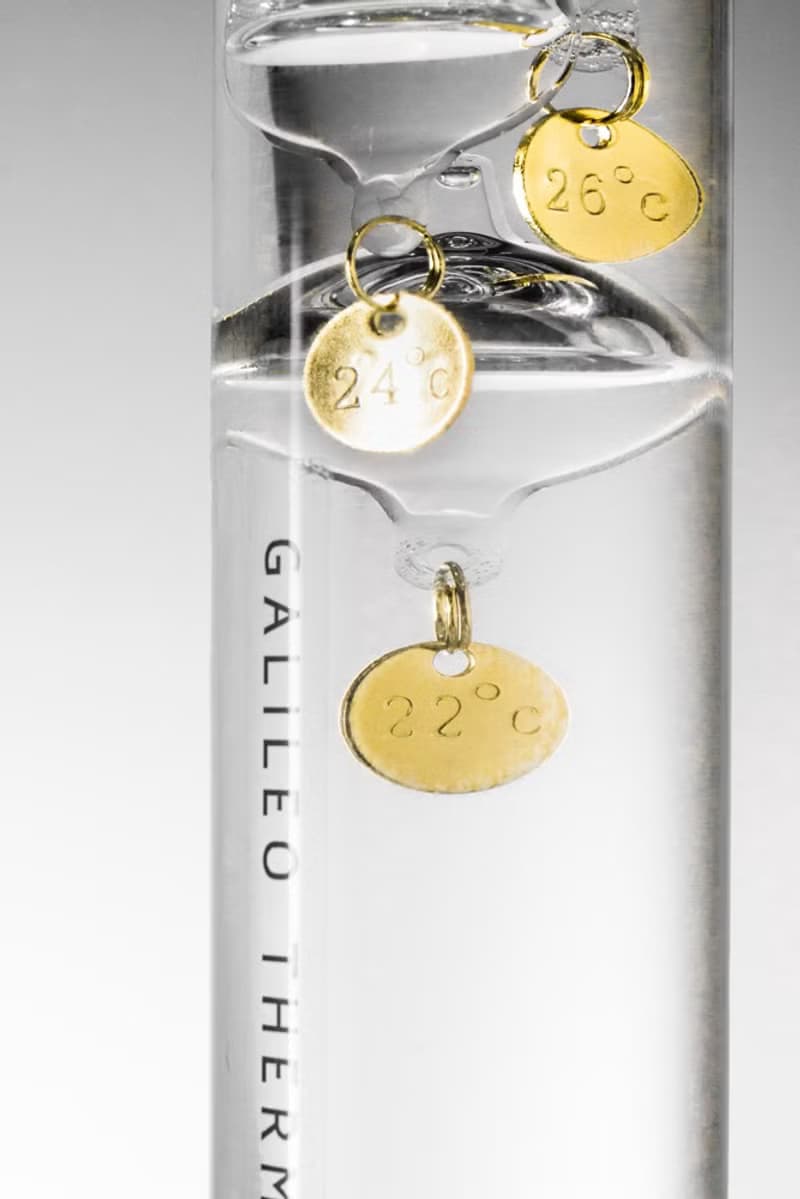 Minimalist 伽利略透明溫度計 - 37cm