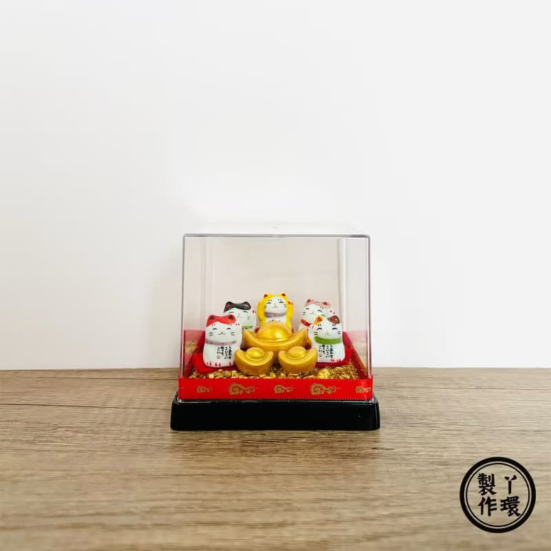 迷你醒獅/招財貓擺設 (現貨)
