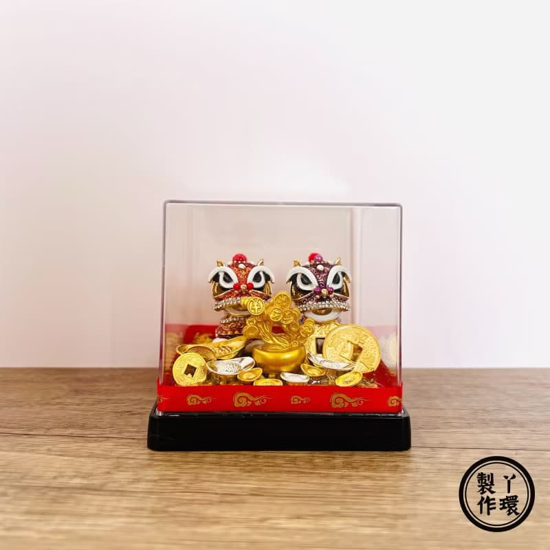 迷你醒獅/招財貓擺設 (現貨)