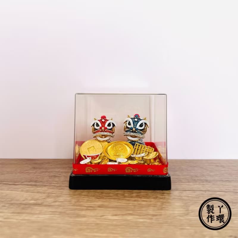 迷你醒獅/招財貓擺設 (現貨)