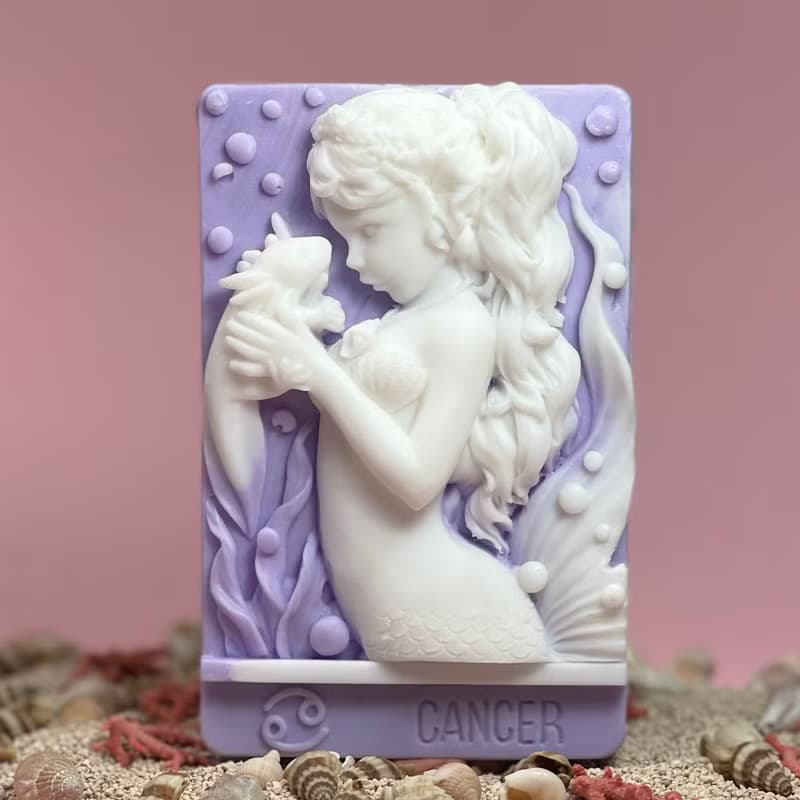美人魚/香氛皂 12星座之巨蟹座 手工皂