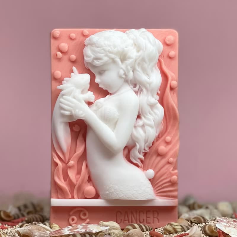 美人魚/香氛皂 12星座之巨蟹座 手工皂